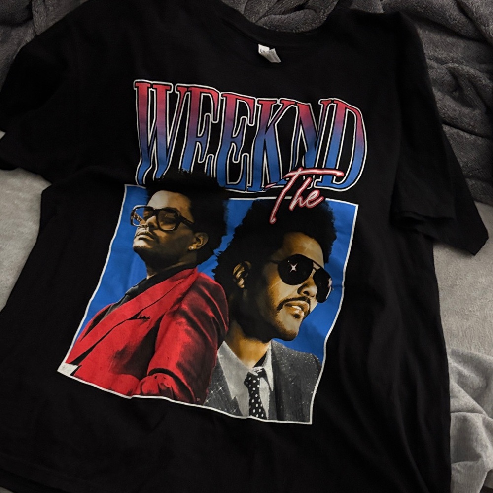 The Weeknd Graphic T-Shirt - Black
